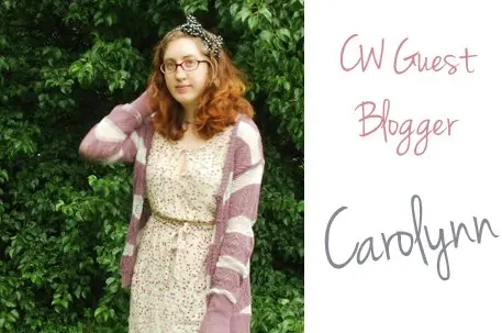 BCW Guest Blogger Carolynn