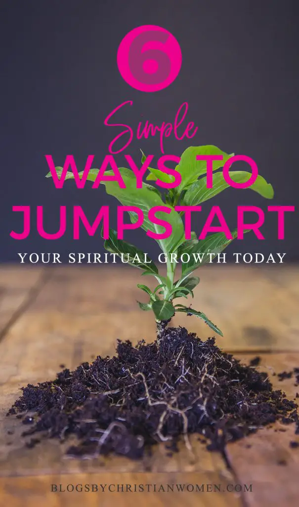 Jump starting your spiritual growth