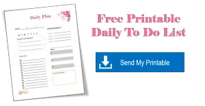 Daily to Do List Printable
