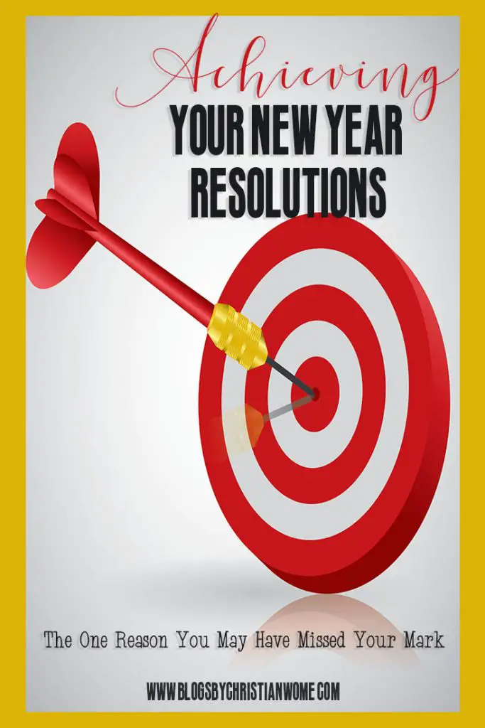 Why you may not achieving your new year resolutions