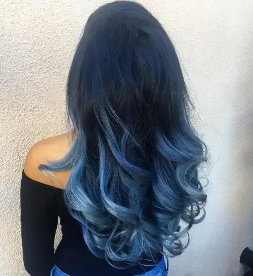 MOODY BLUE OMBRE