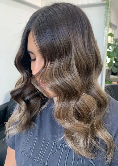 Ash Brown Subtle Ombre
