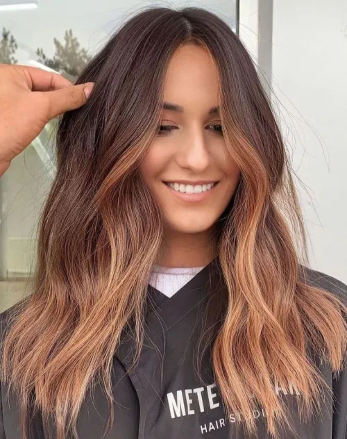Golden Rose Ombre