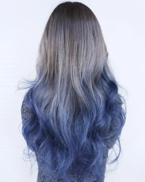 DENIM OMBRE HAIR
