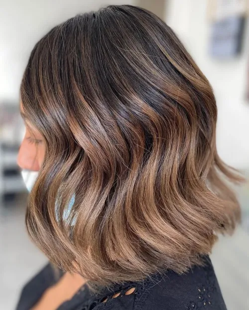Brunette Ombre Bob