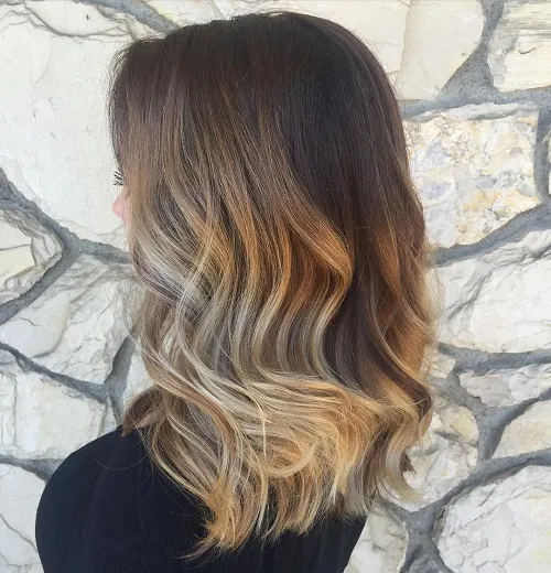 A Combination of Brown and Blonde