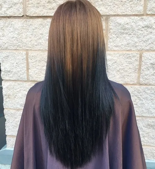 GOING DARK WITH LIGHT BROWN TO BLACK OMBRE