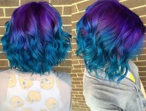 WAVY TWO-TONED BOB