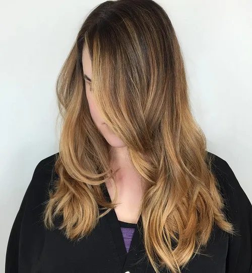 Honey Brown Ombre