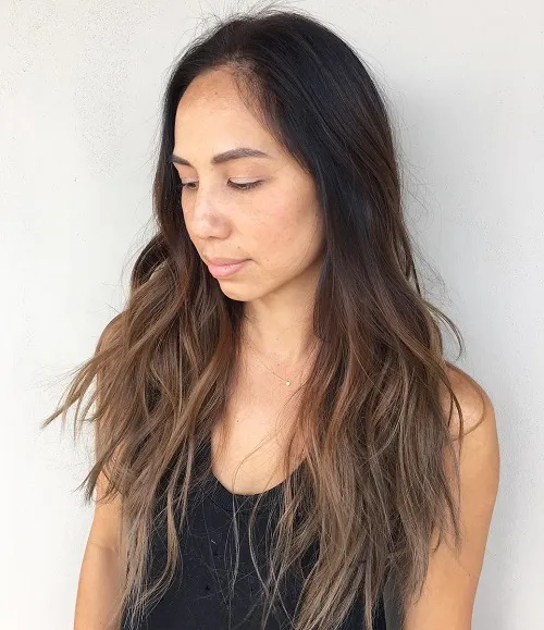 Ashy Brown Ombre