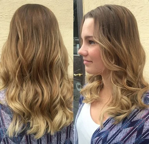 MEDIUM LENGTH AND SOFT COLOR FADE