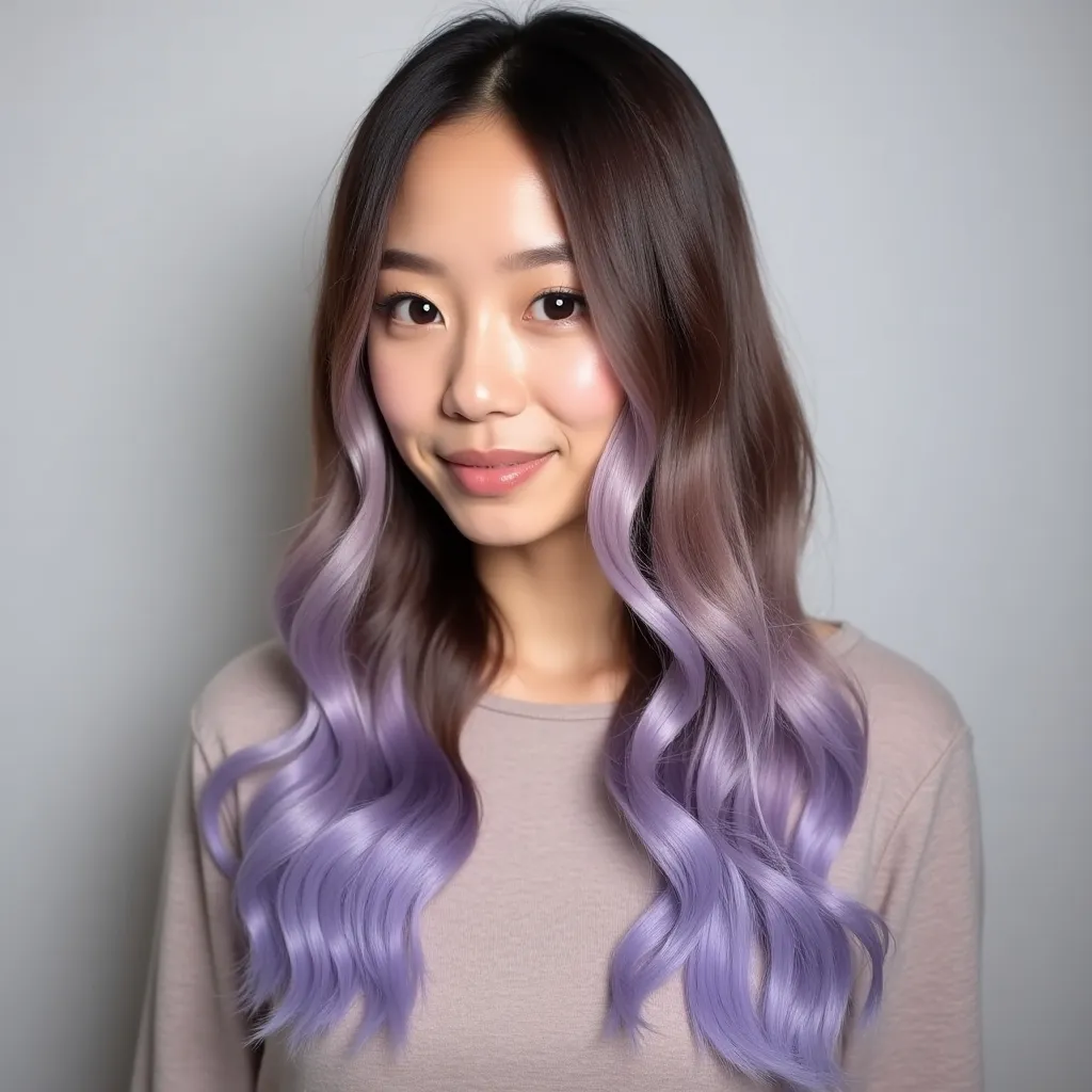 Muted Lavender Ends