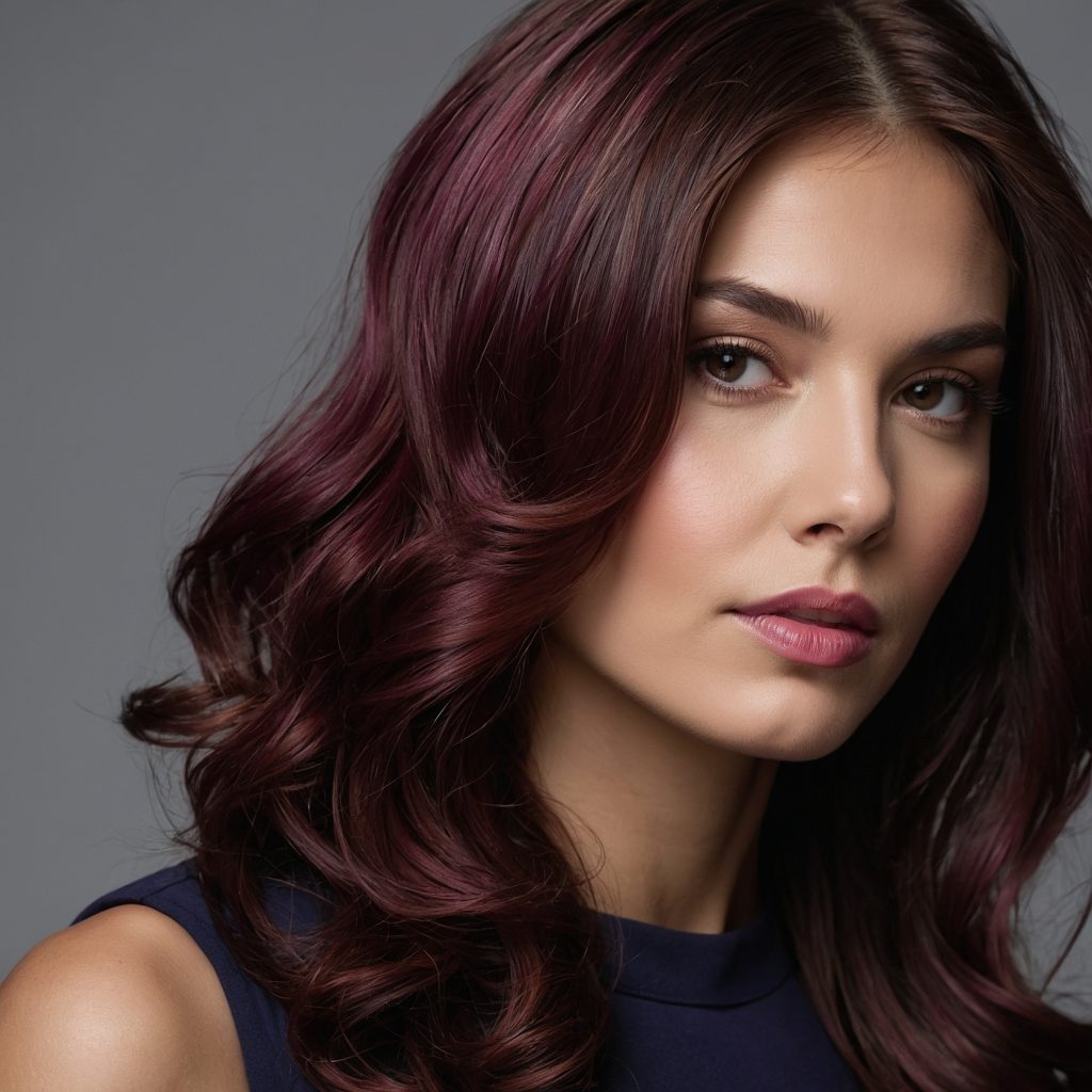 Blonde to Brunette Reverse Balayage