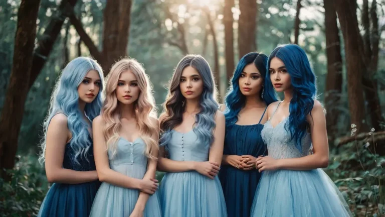 40 FAIRY-LIKE BLUE OMBRE HAIRSTYLES