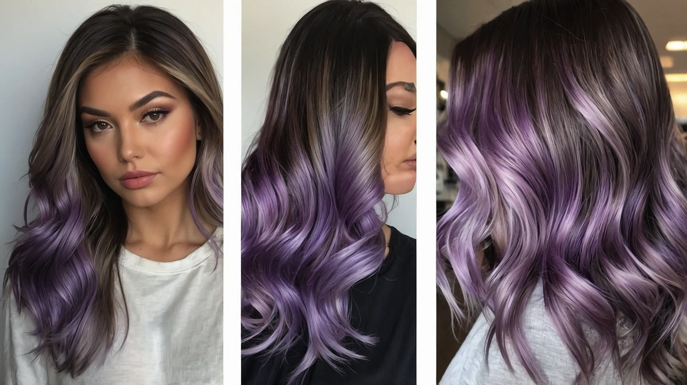 20 Latest Purple Balayage Ideas from Subtle to Vibrant