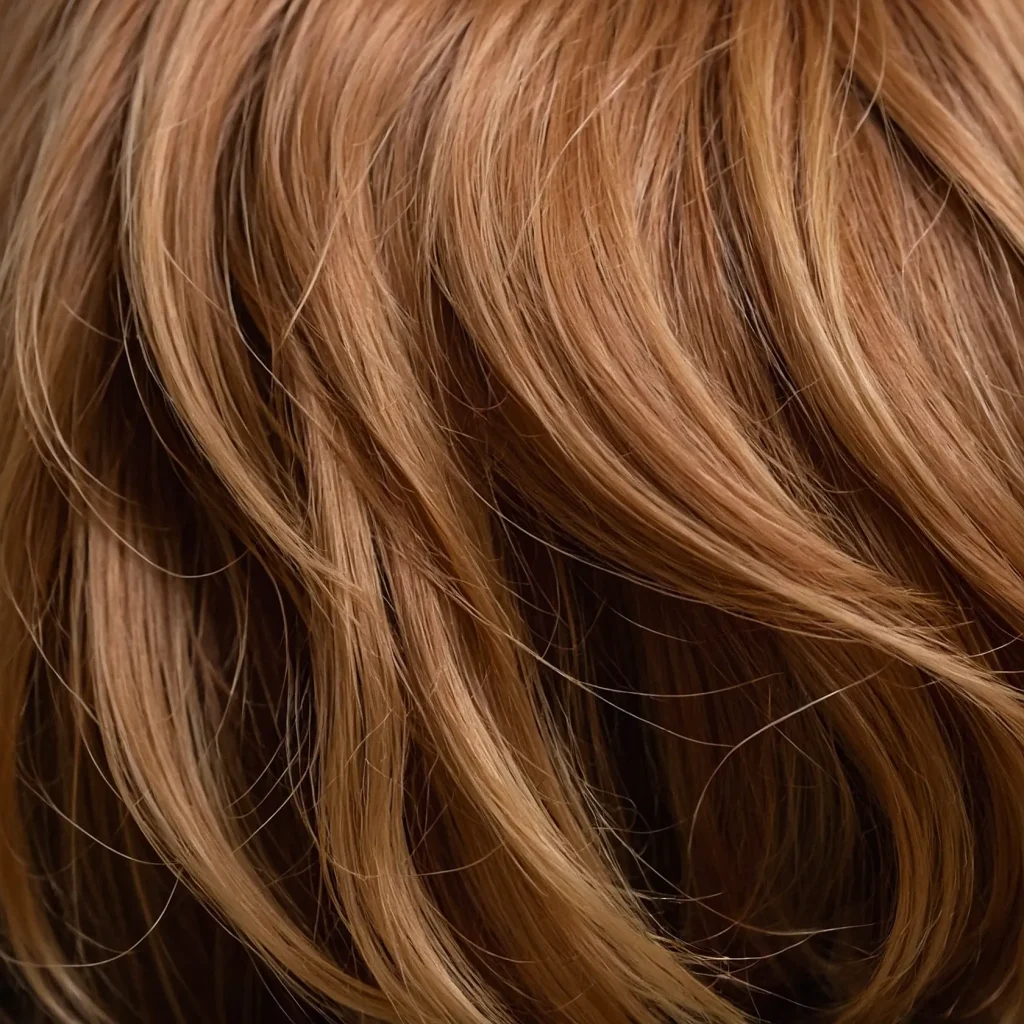 Tonal Strawberry Blonde Balayage
