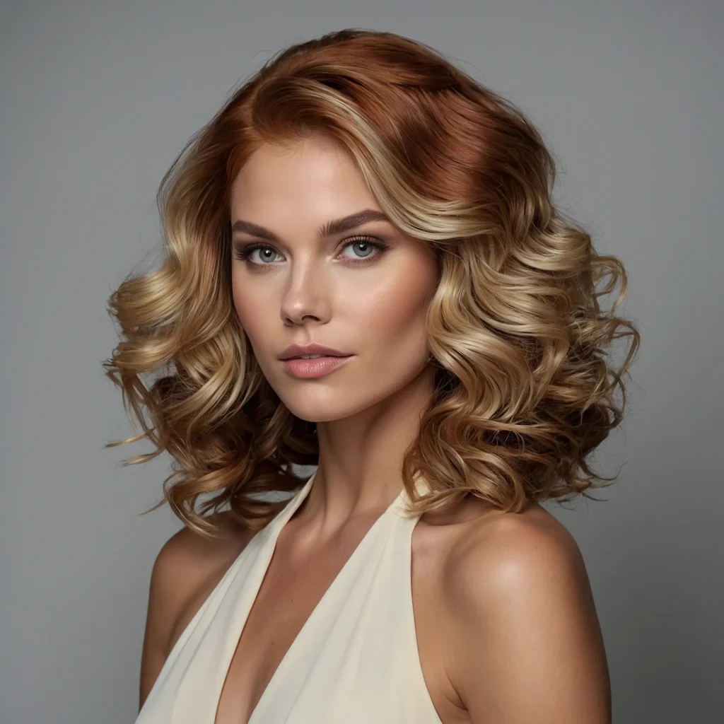 Blonde → Auburn