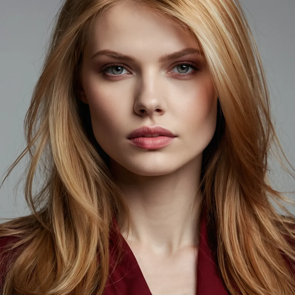 Blonde → Red