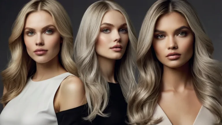 40 GLAMOROUS ASH BLONDE AND SILVER OMBRE HAIRSTYLES