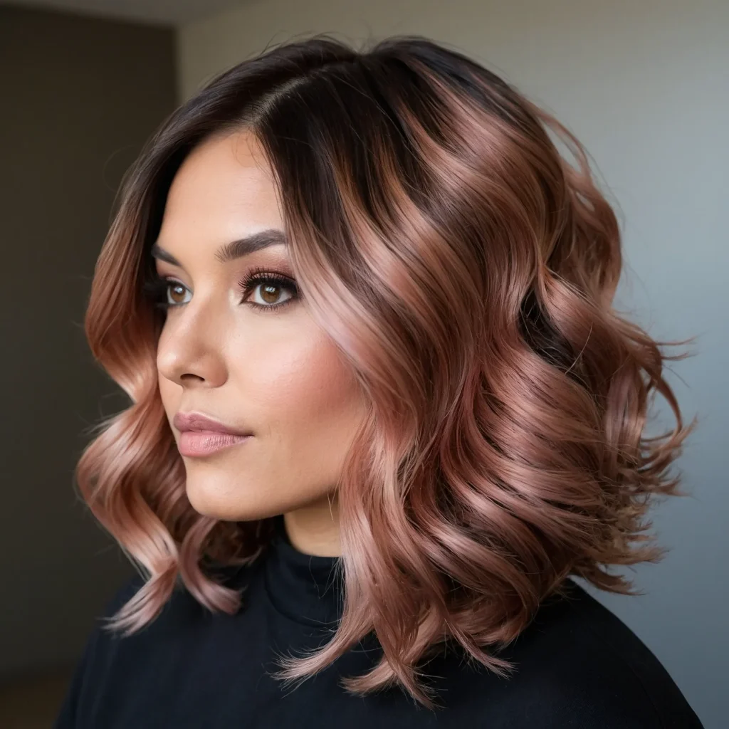 Espresso & Rose Gold Contrast