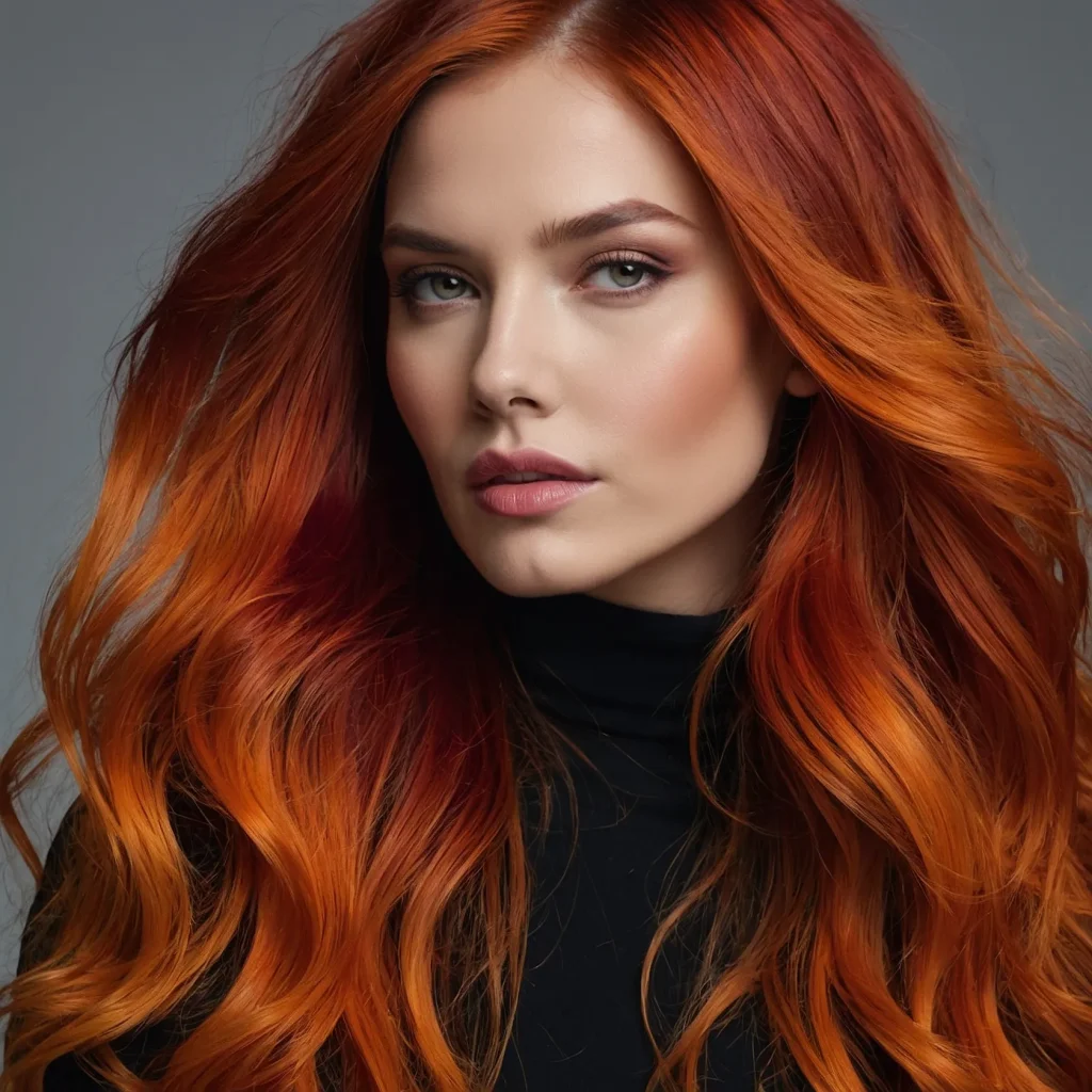 Red Orange Ombre (Wow Factor) 