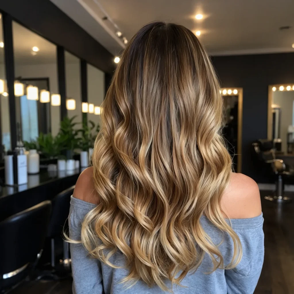Gorgeous Honey Blonde Blended Balayage