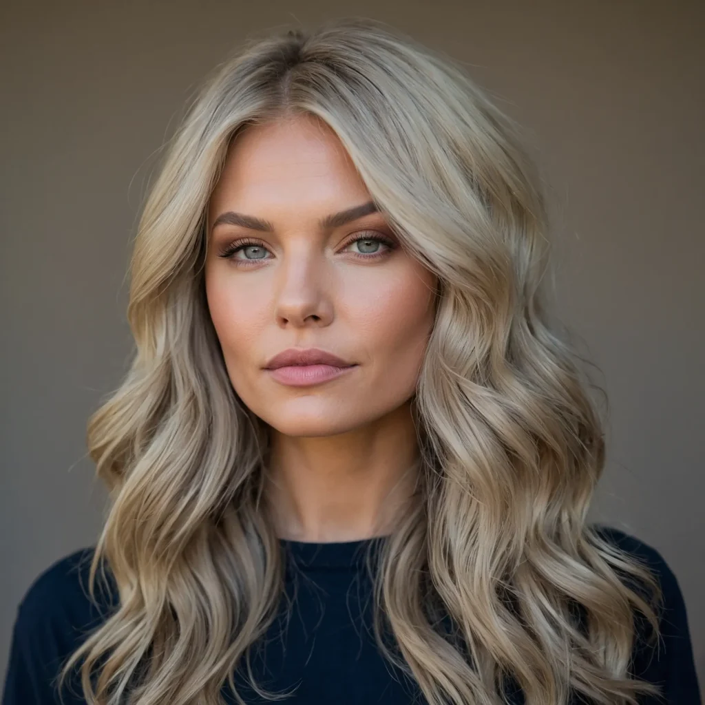 Ashy Blonde Waves