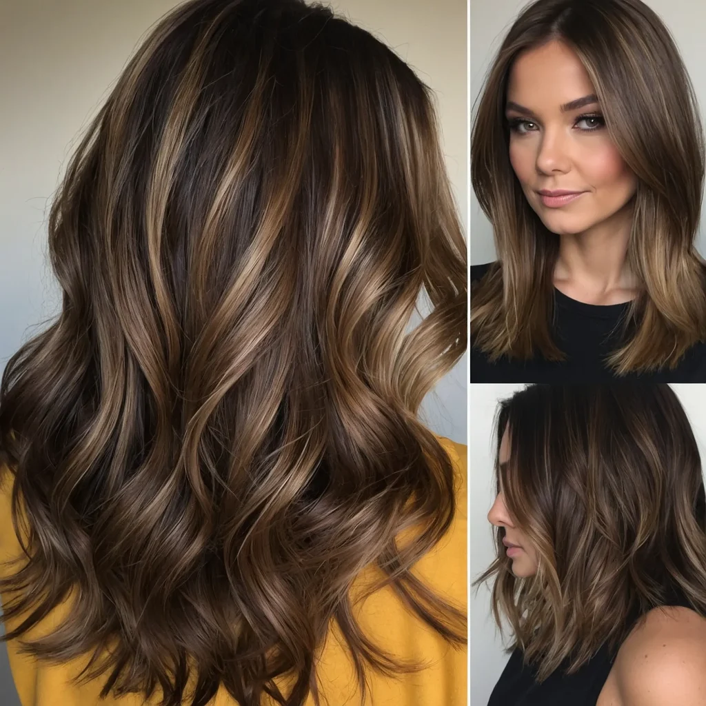 Subtle Chocolate Balayage