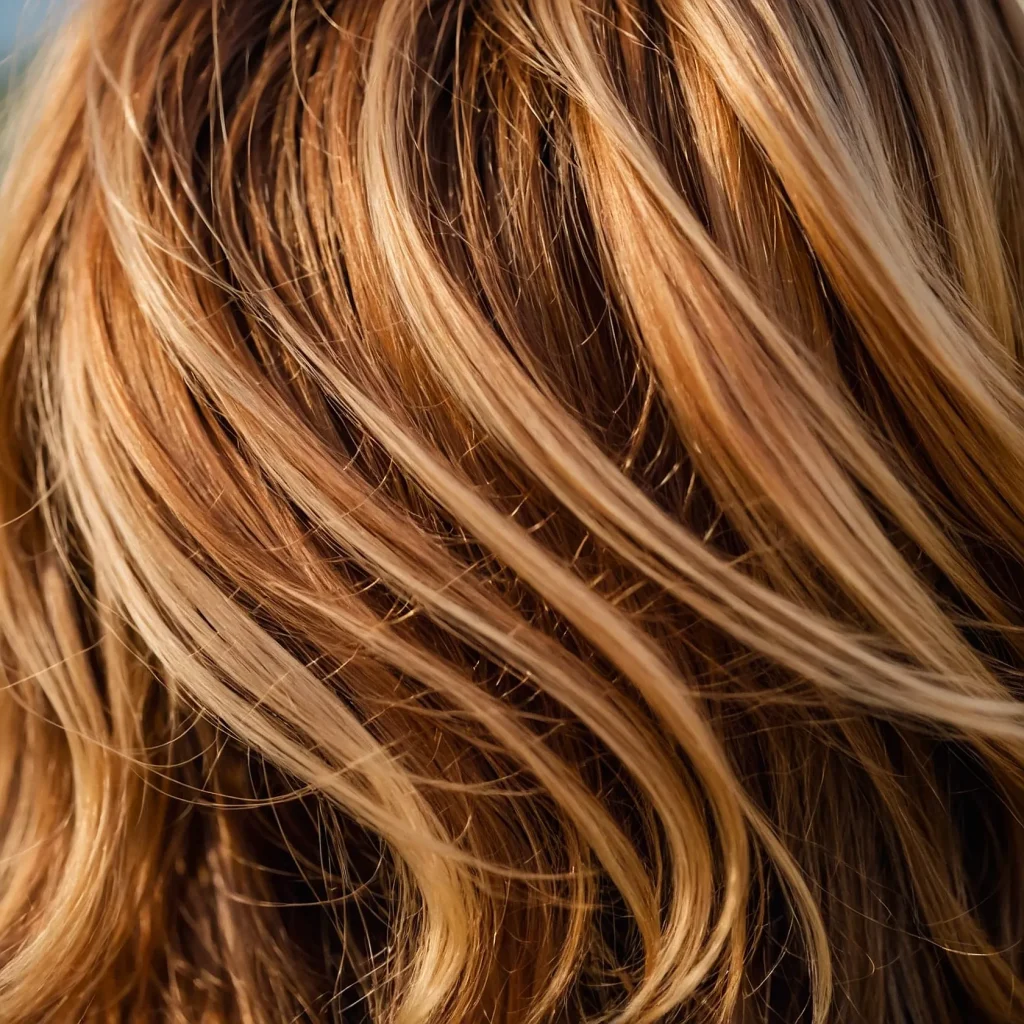 Strawberry Bronde Fade