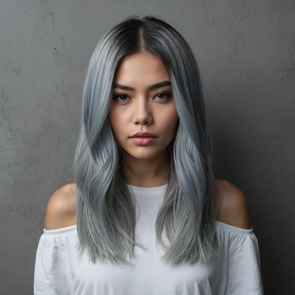Silver → Icy Blonde Crop