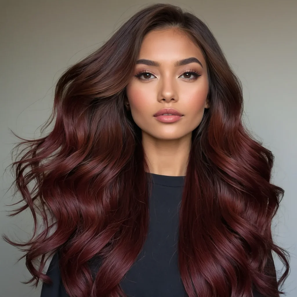 Cherry Cola Balayage