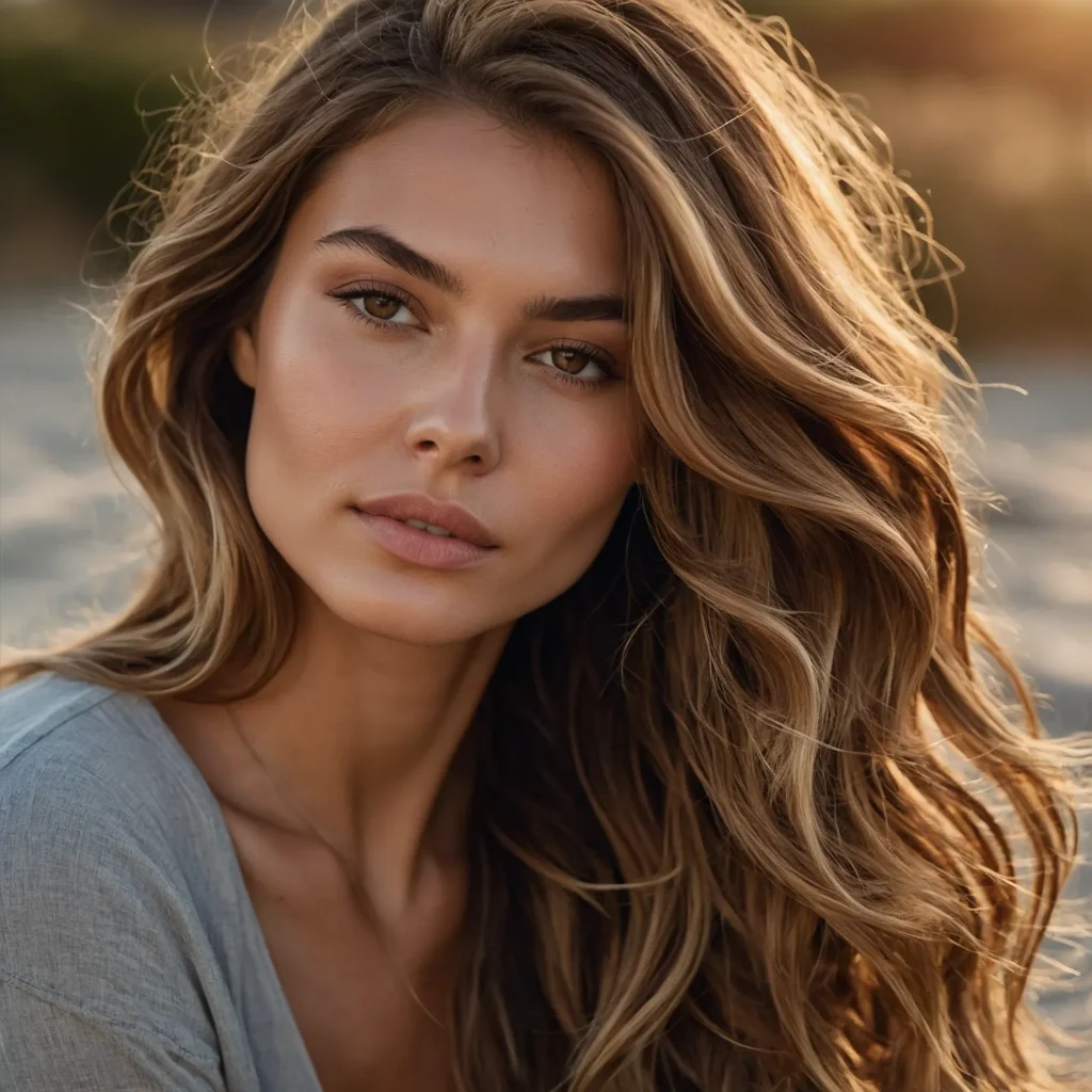 Sun‑Kissed Bronze Waves