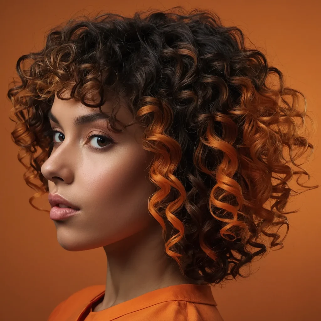 Orange Curaçao for Curls