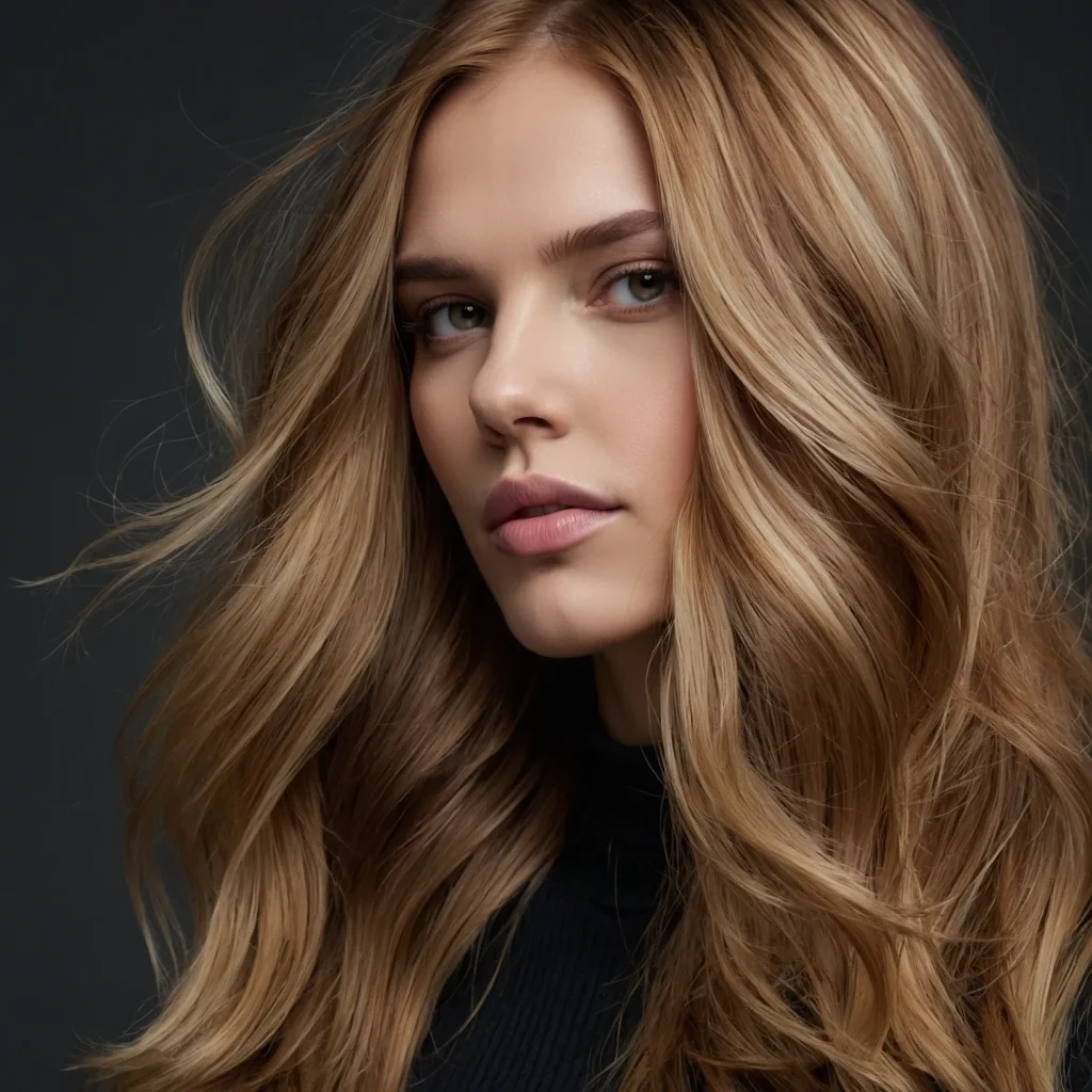 Smokey Blonde → Dark Brunette