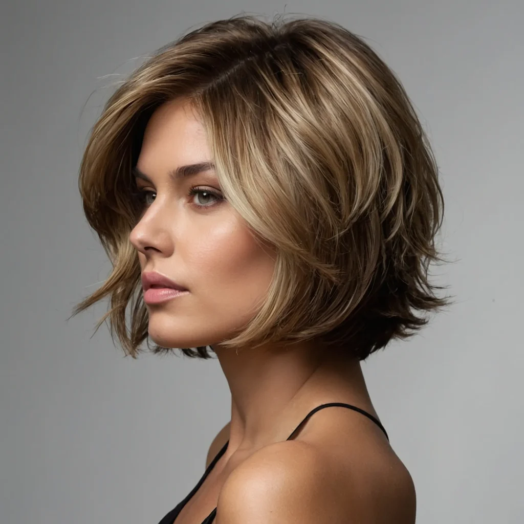 Bronde Bob Balayage