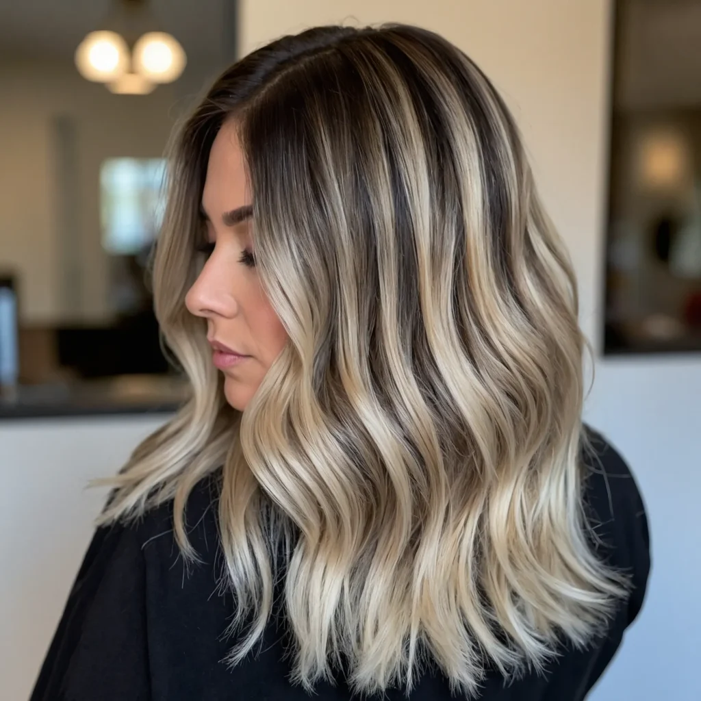 High-Contrast Balayage