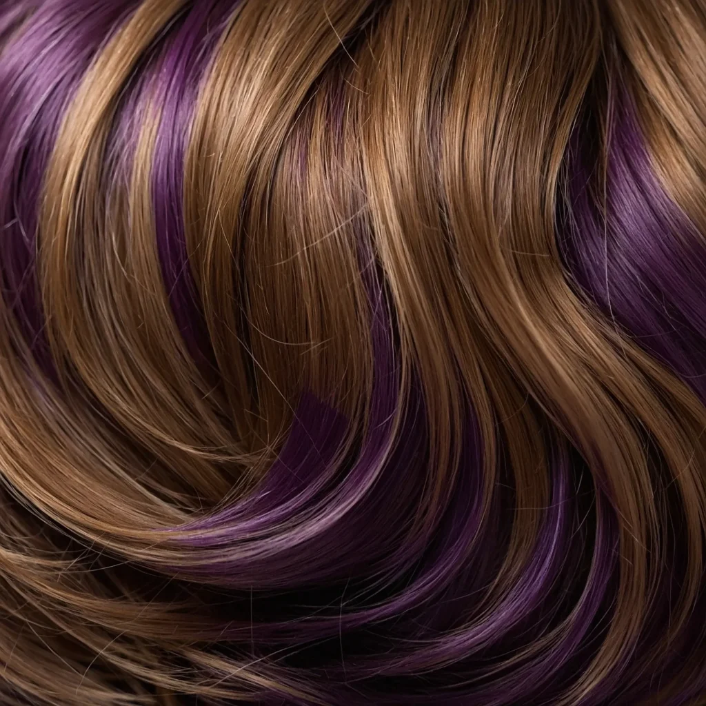 Royal Purple Waves