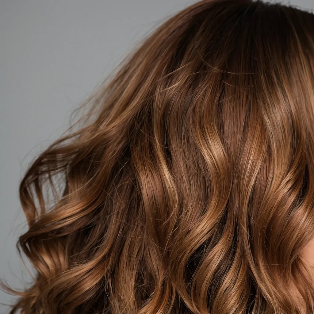 Wavy Auburn & Brown Blend