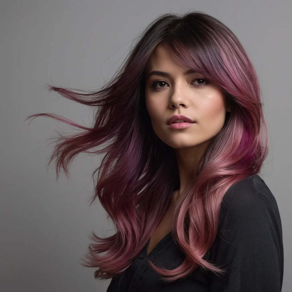 Purple & Pink Balayage