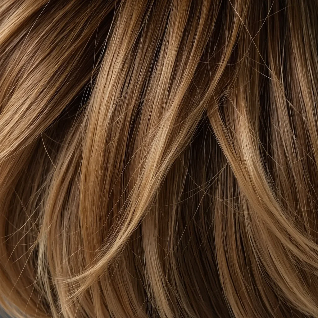Chestnut-to-Blonde Transition