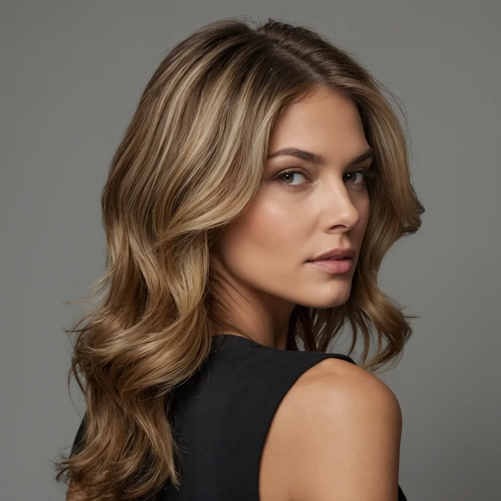 Bronde Medium Length Hair Balayage