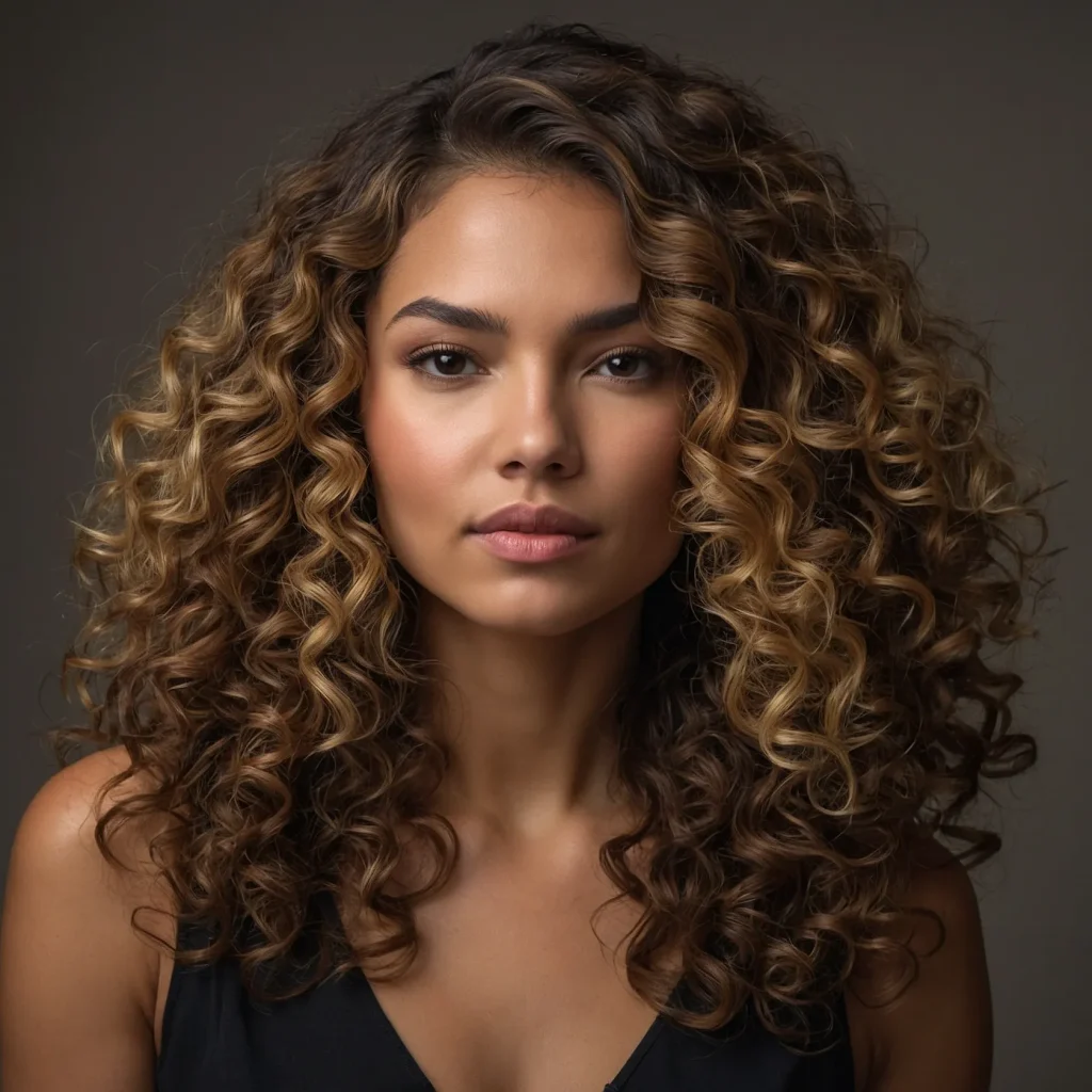 Curly Balayage