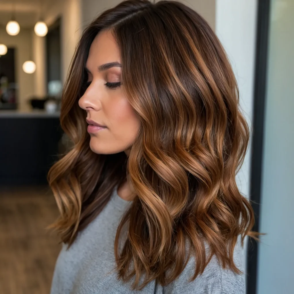 Spicy Cinnamon Balayage