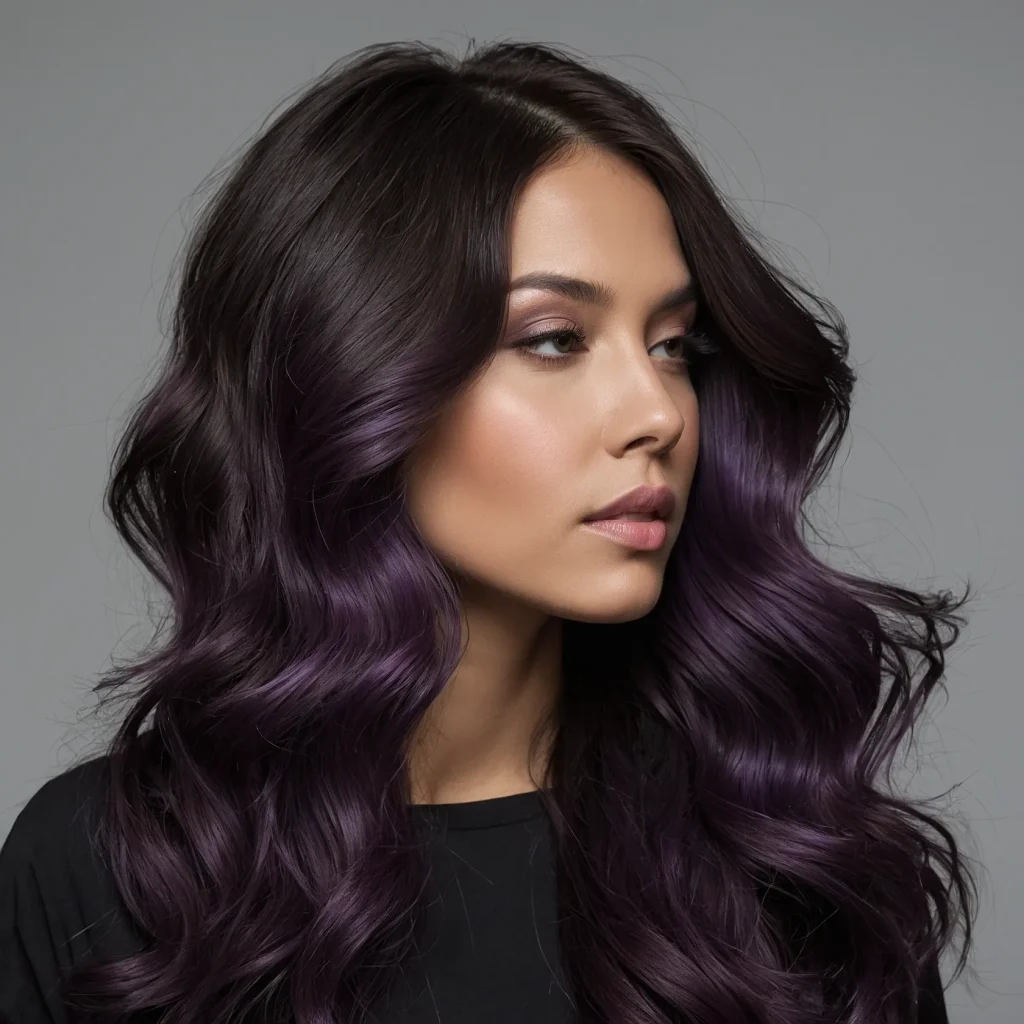 Royal Purple Balayage