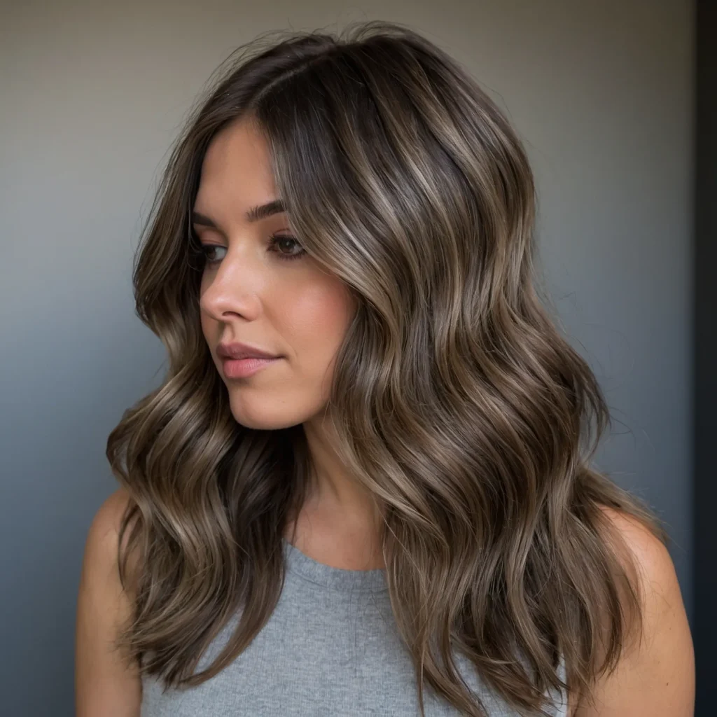 Smoky Brunette Balayage