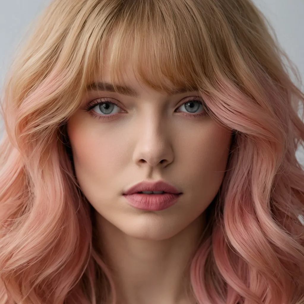 Strawberry Frost / Frosted Berry Ombre
