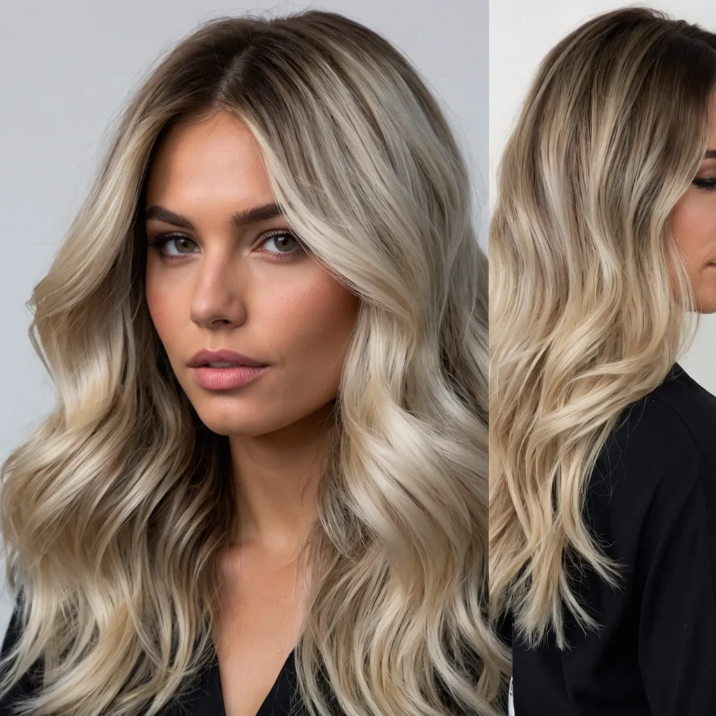 Ice Blonde Balayage