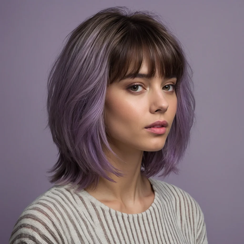 Purple Ombre with Layers