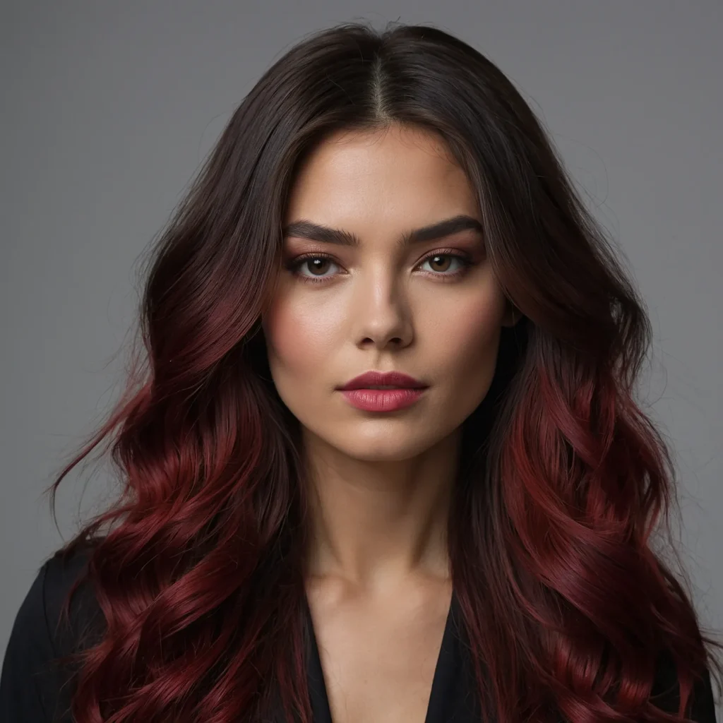 Cherry Cola Red Ombre
