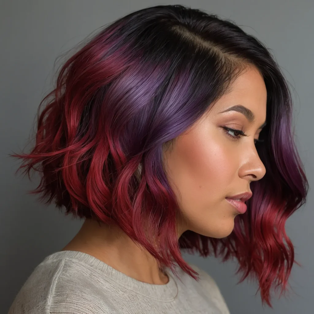 Red‑Purple Ombre